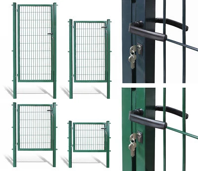 Gartentor, 1,00 m breit, inkl. Montagematerial für Stabmattenzaun Gartenzaun - Bild 1 von 4