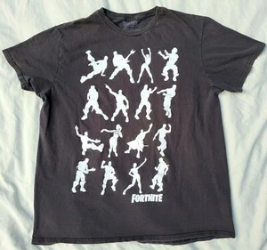 Fortnite Men's Large Dance Moves Battle Royal Licensed T-Shirt Black Tee  - Picture 1 of 7