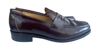 Samuel Windsor Herren Braun Halbschuh Leder Klassisch Slipper Fahren Schuhe Größe 8,5 - Bild 1 von 11
