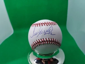 Juan Samuel Signed OMLB SELIG baseball Phillies Dodgers Tigers - Picture 1 of 3