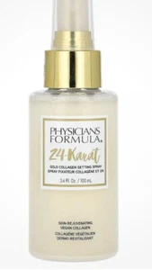 Physicians Formula 24-Karat Gold Collagen Setting Spray, 3.4 fl oz (100 ml) -NEW - Picture 1 of 1
