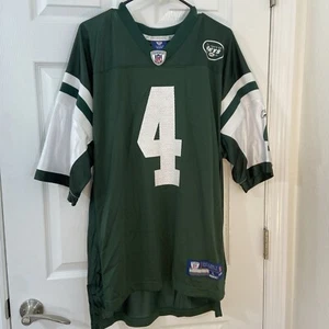 Brett Favre New York Jets NFL Reebok Authentic On-Field Jersey Large - Picture 1 of 8