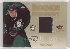 2005-06 Fleer Ultra Uniformity /35 Corey Perry #RUP-CP Rookie Patch RC