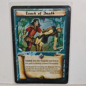 TOUCH OF DEATH -- LEGEND OF THE FIVE RINGS CCG -- EMERALD EDITION -- NM - Bild 1 von 1