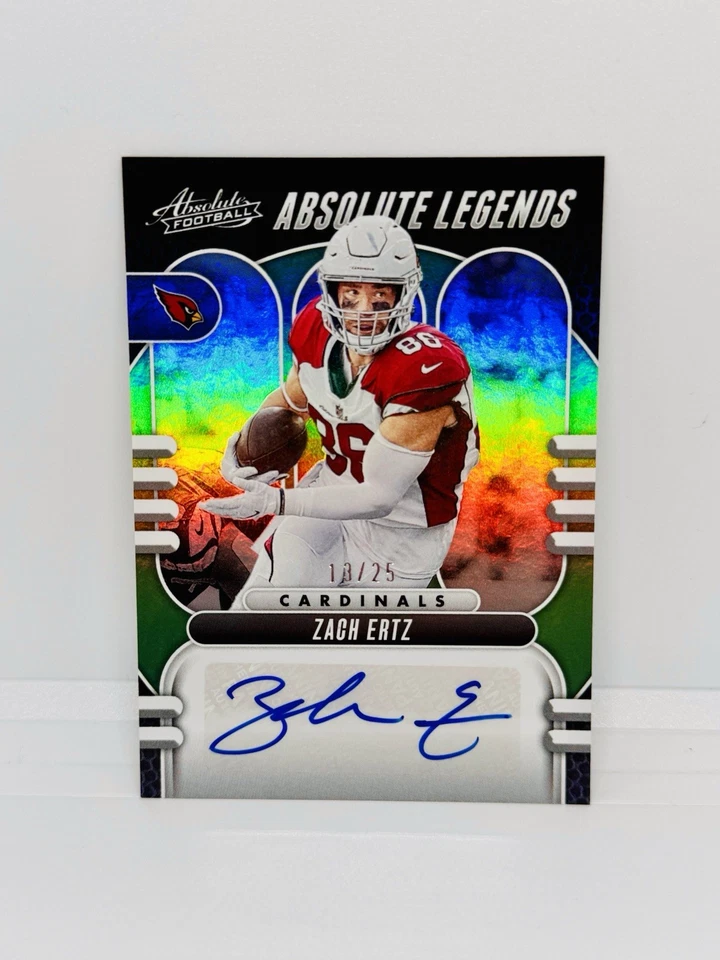 2023 Panini Absolute ZACH ERTZ Legends Green Auto /25 Cardinals #AL-ZE - Image 1 of 2