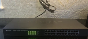 Planet GSW-2401 24 Port Gigabit Ethernet Switch - Top Zustand - Bild 1 von 6