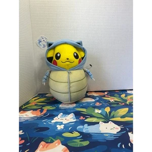 BANPRESTO Pokemon Nebukuro Sleeping Bag Pikachu Blastoise Costume Plush Stuffed - Picture 1 of 12