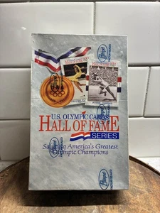 1991 Impel U.S. Olympic Hall of Fame Trading Cards scatola sigillata in fabbrica - Foto 1 di 9