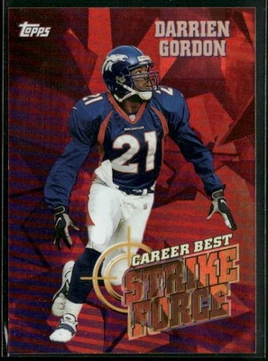 1999 Topps #SB30 Darrien Gordon Season's Best - Image 1 of 2