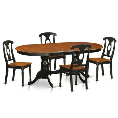 5  PC  Dining  room  set-Dining  Table  and  4  Wood  Dining  Chairs - Image 1 of 4