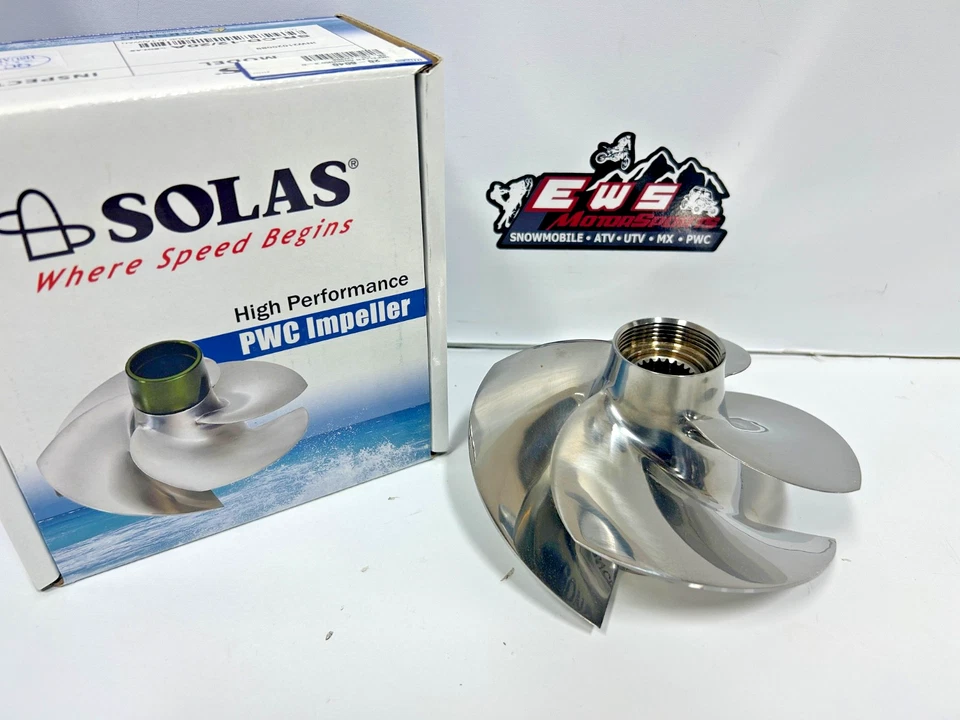 Sea doo GTI 130, 170 Solas Concord SR-CD-12/20A Impeller 12/20 Pitch - Image 1 of 2