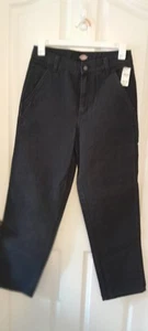 Dickies Größe 10 Damenhose schwarz Cargo gerades Bein neu mit Etikett. B51 - Bild 1 von 6
