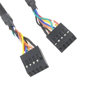 A84 Scheda Madre USB Interna 9Pin Presa A Presa Cavo Prolunga 50Cm - Immagine 1 di 4