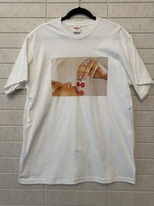 Supreme Cherries Tee T-Shirt Large White - Picture 1 of 5