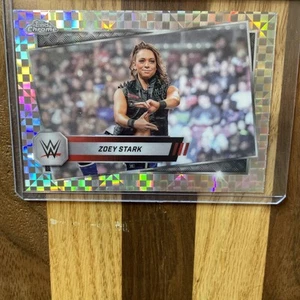 Zoey Stark #174 2025 Topps Chrome WWE X-Fractor Refractor - Picture 1 of 2