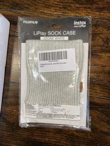 Gestrickte Sockenhülle für Fujifilm Instax Mini Display Kamera mit verstellbarem Riemen - Bild 1 von 2