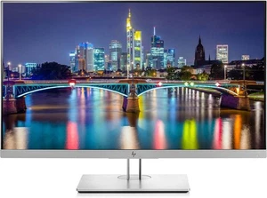 HP EliteDisplay E273q 27" IPS LCD Monitor 2560 x 1440 HDMI DP VGA USB-C - Picture 1 of 2