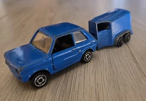 Politoys Fiat 126 E40 + Porta Cavalli N°J57 - Foto 1 di 5