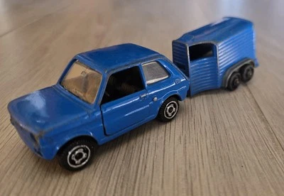 Politoys Fiat 126 E40 + Porta Cavalli N°J57 - Immagine 1 di 4