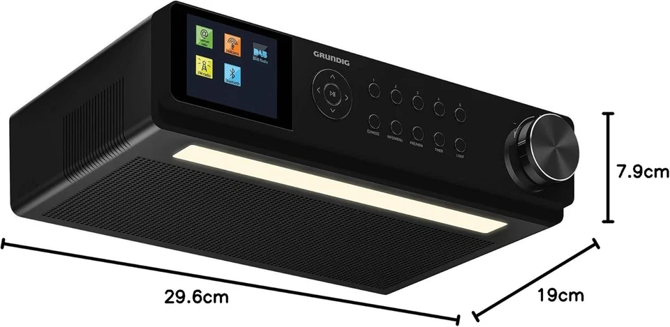 Grundig GKR1060 DKR 3000 BT DAB + WEB Küchenradio - Bild 1 von 1