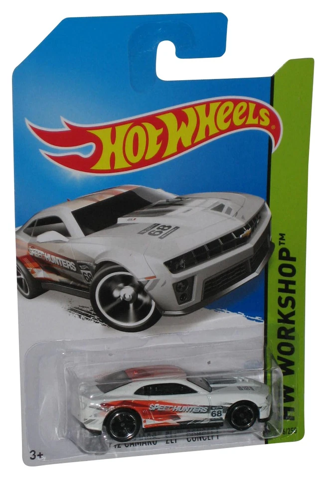 Hot Wheels HW Workshop (2013) '12 Camaro ZL1 Concept Auto Bianca 246/250 - Immagine 1 di 1