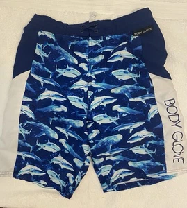 Body Glove Boys Blue Board Shorts Youth Size Medium 10/12 - Picture 1 of 4