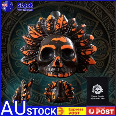 Aztec Death Whistle Loudest Screaming Death Whistle Loud-Ornament Decompression - image 1 of 4