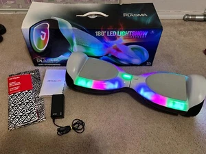 KOMPLETT Jetson Plasma Luminous Light-Up Iridescent Hoverboard JPLSM-IRS 2x benutzt - Bild 1 von 14