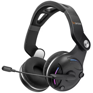 Wantek Kabellos Gaming-Kopfhörer mit mikrofon Faltbares Stereo Bluetooth Headset - Bild 1 von 12