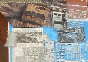 Dragon #6042 15cm Działo piechoty sztormowej 33 Pz III 1/35 Tank Box Sealed Parts - Zdjęcie 1 z 14