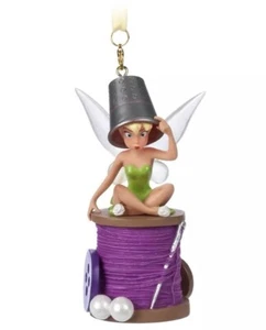 Tinker Bell Light-Up Living Magic Sketchbook Ornament – Peter Pan - Picture 1 of 2