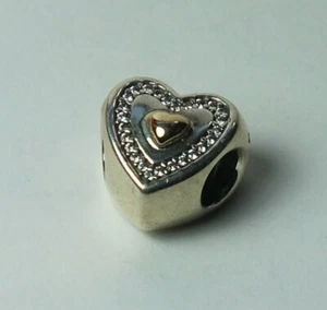 Pandora Silber Element .585 Gold /  .925 Silber 791523CZ   EB299 - Bild 1 von 2
