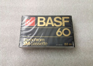 BASF Ferrochrom III 60 Rare Audio Cassette Tape NEW 1979 Made in Germany