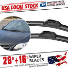 Front Windshield Wiper Blades 26"&16" All Season For Infiniti G35 2008 G25 2011