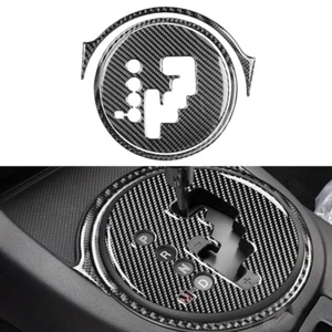 Carbon Fiber Center Console Gear Shifter Panel Trim 3PCS For Mazda MX-5 Miata - Picture 1 of 12