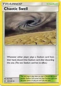Caótico Oleaje 187/236 S&M Eclipse Cósmico Poco Común ¡PERFECTO COMO NUEVO! Pokémon - Imagen 1 de 1