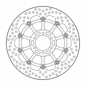 Ducati 749 R 2004-2007 Moto Masters Halo T-Floater Front Brake Disc - Picture 1 of 5