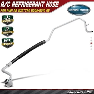 A/C Suction Line Hose for Audi A5 Quattro 2008-2010 A5 A4 Quattro S5 3.0L 3.2L - Picture 1 of 9