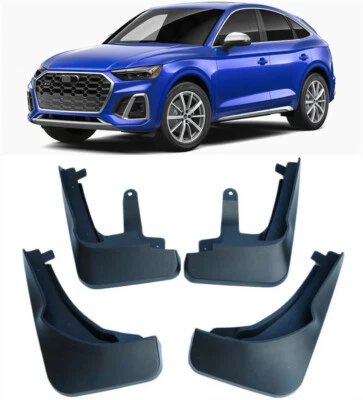 Genuine Set Splash Guards Mud Flaps For 2021-2024 Audi Q5 S Line / SQ5 Sportback - Image 1 of 4