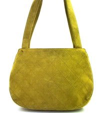 CHANEL TASCHE SHOULDER BAG SCHULTERTASCHE WILDLEDER SUEDE TASCHE PARTY RARE