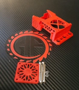 Hobbywing Max5 V1 RC COOLING SINGLE Fan Shroud MOUNT DBXL ARRMA KRATON XRT XMAXX - Picture 1 of 14