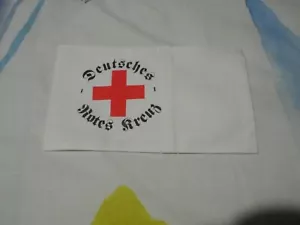 Reproduction German Red Cross arm band 12cm x 42cm. WW2 Living History, NEW - Picture 1 of 3