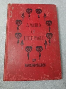 A World Of Little People, Raymond Malden, Boston Lothrop, Antique Book 1888 - Picture 1 of 8