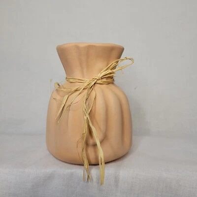 Florero Terracota Maceta Decoración Arte Hecho a Mano Pequeño Cerámica Pluma Almacenamiento Foto 1 de 4