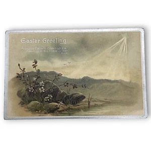 Vintage Easter Greetings Post Card #11 - Picture 1 of 2