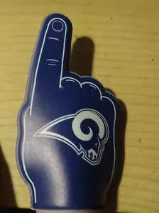 1 NFL Los Angeles Rams We're #1 Dbl Side Soft Plastic Padded Pencil Pen Topper - Picture 1 of 2