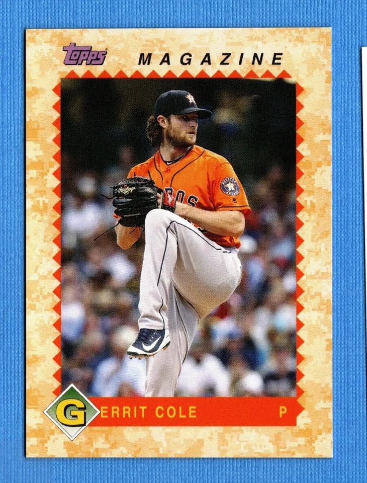 2019 Topps Throwback Thursday #222 Gerrit Cole Houston Astros 331 - Image 1 of 1