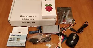 Raspberry Pi Model B+ 512MB, Starter Kit Used with Logitech Ultra Thin Keyboard - Picture 1 of 4