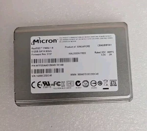 Micron MTFDDAA512MAR-1K1AB P400e 512Gb SATA-III 6Gbps MLC 1.8-Inch SSD - Picture 1 of 3