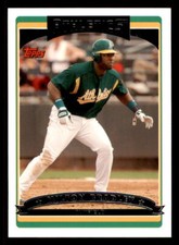 2006 Topps Updates & Highlights  #UH110 Milton Bradley Oakland Athletics